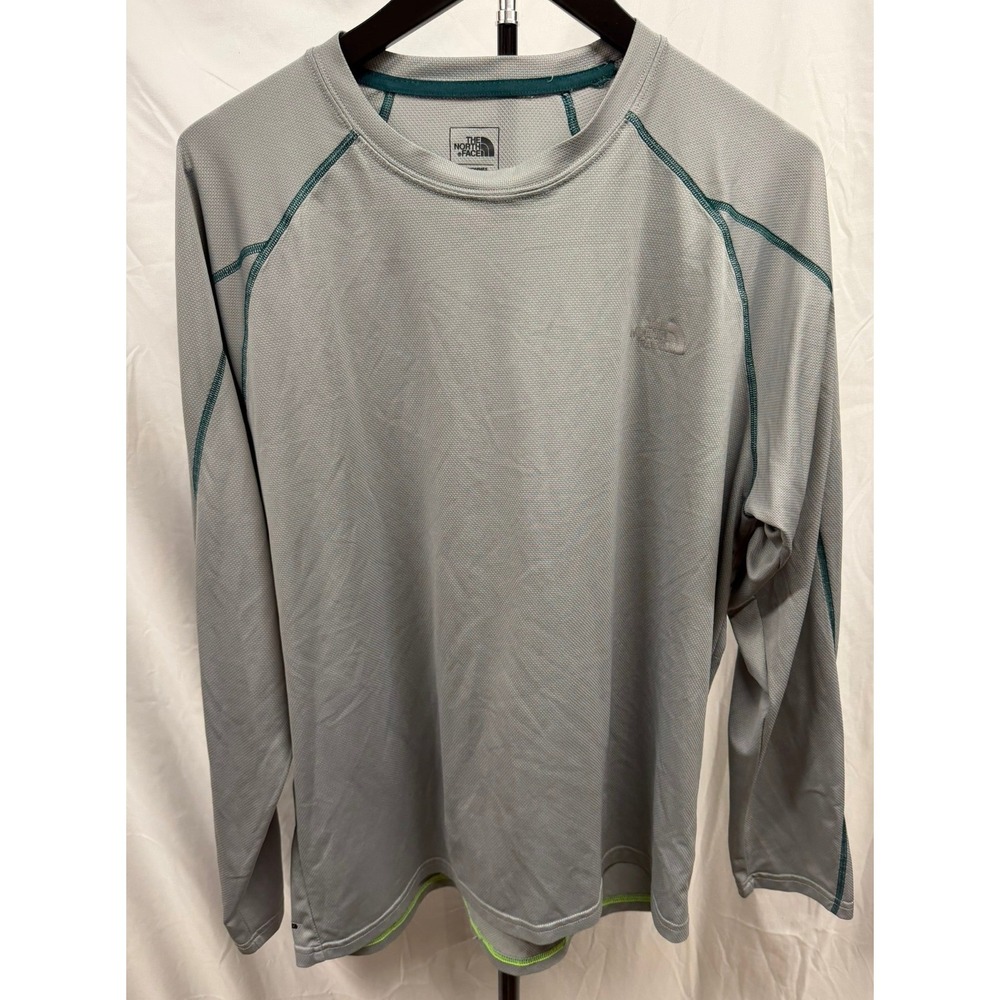 The North Face‎ Men's Flashdry Voltage Crew Long Sleeve Performance Tee Sz Large